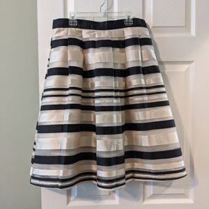 Moon (Modcloth) Striped Tulle Skirt